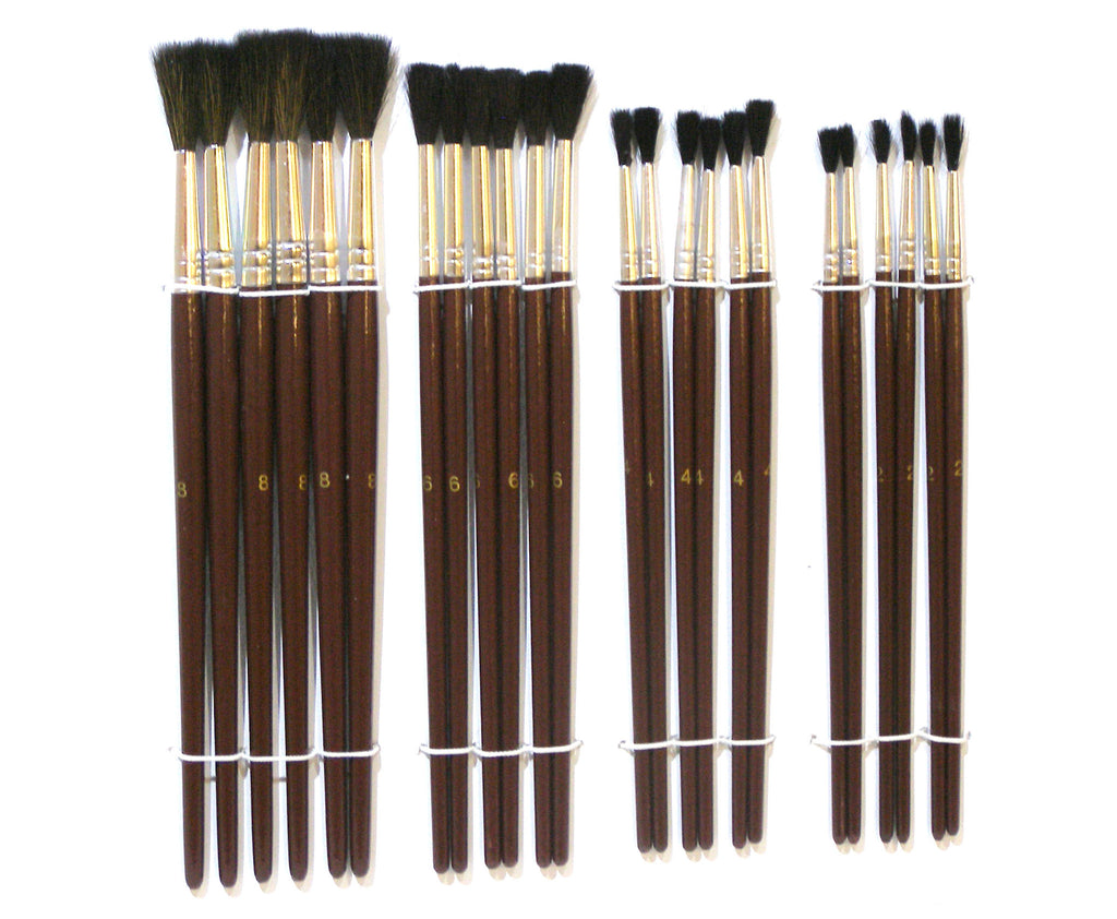 Touch Up Brushes (card of 24) – The Coating Specialists